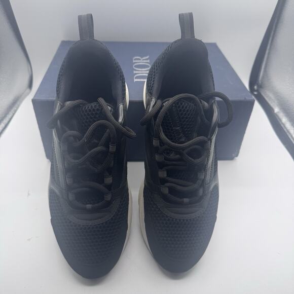 AUTHENTIC Christian Dior B22 Black White Size 42 / 9US ? main image 6